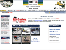 Tablet Screenshot of nortecmfg.com